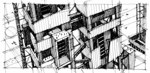 手繪教程 設(shè)計中的空間和細節(jié)關(guān)系的表現(xiàn)手法